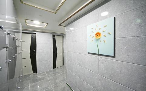 스프링클러, 소화기, 화재감지기, CCTV